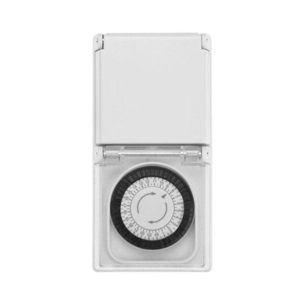 Розетка с механическим таймером в защитном корпусе RX-23 IP44 Rexant 11-6003 (530888)