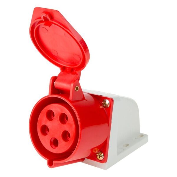 Розетка 125 стационарная 3Р+РЕ+N 32А 380В IP44 Rexant 11-8914 (1254348)