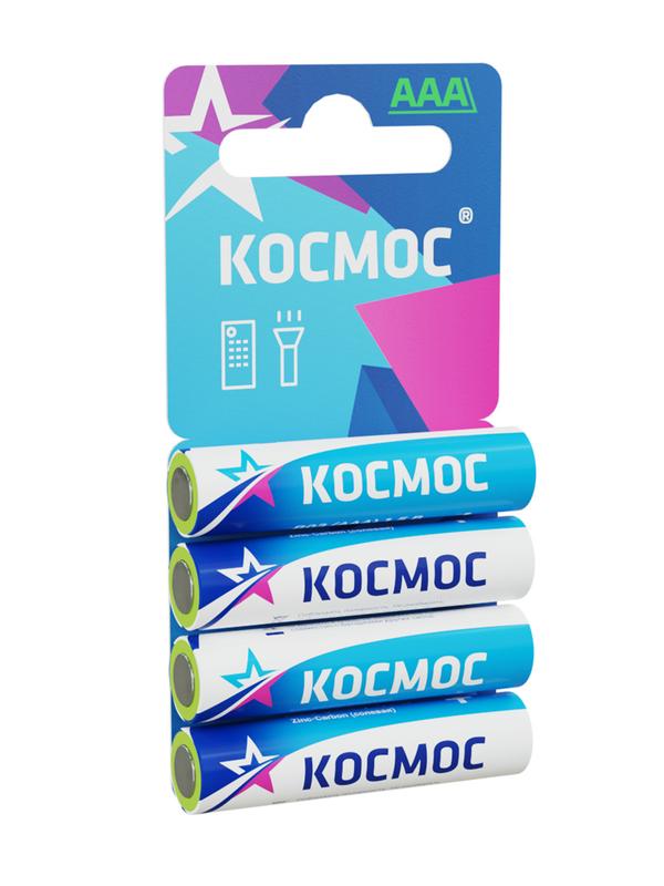 Элемент питания солевой AAA/R03 4хBL (блист.4шт) КОСМОС KOCR034BL (1102828)