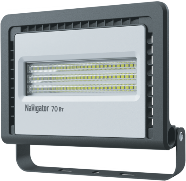 Прожектор светодиодный 14 147 NFL-01-70-4K-LED 70Вт 4000К IP65 5950лм черн. Navigator 14147 (528312)