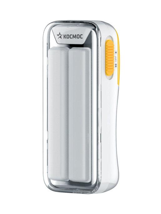 Фонарь-светильник аккумуляторный COB LED 10Вт аккум. 4В 2А.ч ЗУ USB КОСМОС KOC118LED (160515)