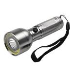 Фонарь ручной AF6-L3W/L2W-ti 3Вт COB+2Вт LED 3хAAA (не в компл.) корпус: алюм. ближн./дальн. свет титан. ФАZА 5044746 (1708410)