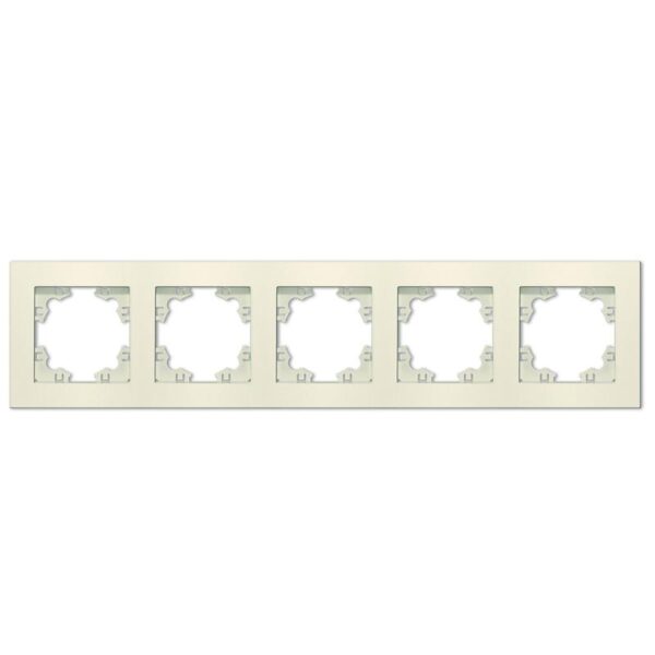 Рамка 5-м Афина универс. сл. кость (ivory) Universal A1042-I (1734358)