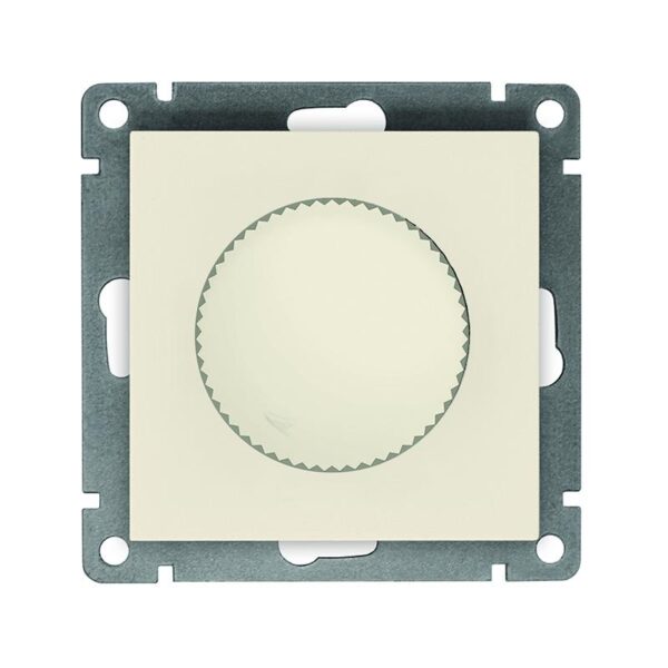 Светорегулятор СП Афина 500Вт механизм сл. кость (ivory) Universal A0101-I (1734470)