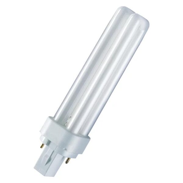 Лампа люминесцентная компактная DULUX D 18Вт/830 G24d-2 OSRAM 4099854122934 (1754454)