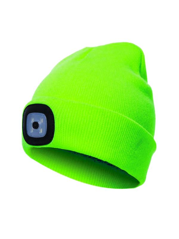 Шапка с фонарем зел. КОСМОС KOCHat_g (1757879)