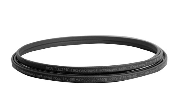 Кабель нагревательный саморег. 40Вт/м с экраном 16 AWG термопласт Ex TOKOV ELECTRIC TKE-SRL-40-2CR (1775986)