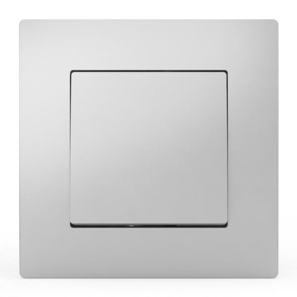 Выключатель 1-кл. СП Pixel 10А IP20 в сборе алюм. TOKOV ELECTRIC TKE-PX-V1F-C03 (1792255)