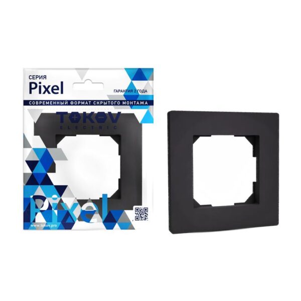 Рамка 1-м Pixel карбон TOKOV ELECTRIC TKE-PX-RM1-C14 (1792335)