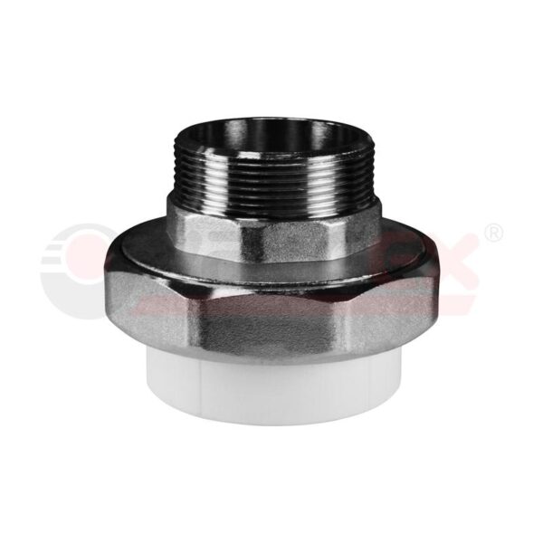 Муфта комб. разъем. (американка) с наружной резьбой 20х1дюйм (80/20) VALFEX 10156125 (1797110)
