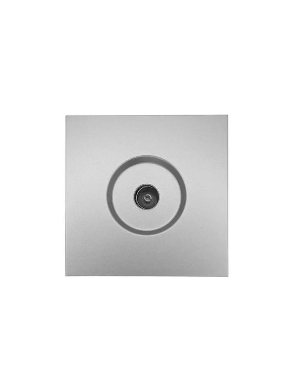Розетка ТВ оконечная СП ZIMA IP20 сер. матов. LEZARD 704-7488-130 (1873430)