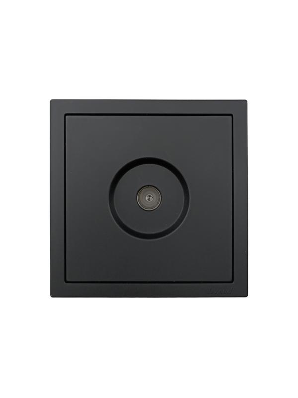 Розетка ТВ оконечная СП ZIMA IP20 черн. бархат LEZARD 704-4288-130 (1873432)