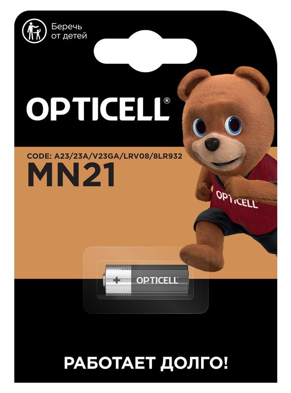 Элемент питания алкалиновый A23/MN21/8LR932 12В (блист.1шт) Specialty Opticell 5070001/6070001 (1875982)