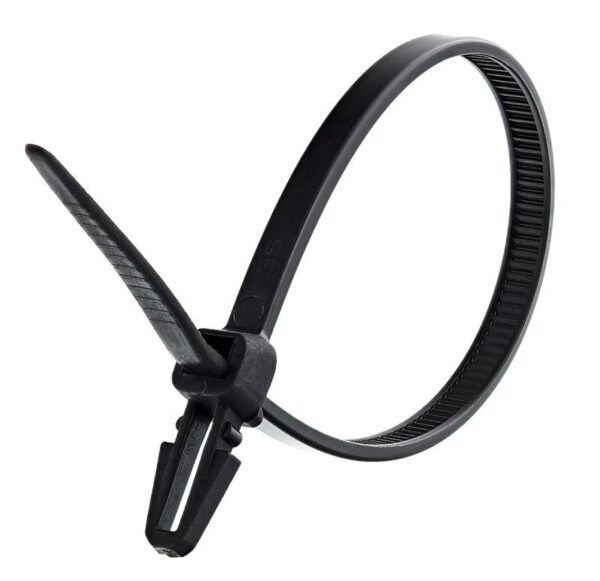 Хомут кабельный нейлоновый с анкером черн. 4.8х200 (уп.100шт) TOKOV ELECTRIC TKE-HNB-4.8-200-B/100 (1889213)