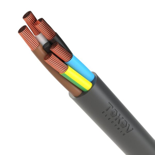 Кабель TOKOV ELECTRIC КГтп-ХЛ 5х25 (N PE) 380/660-2 (м) 00-00027201 (1895925)