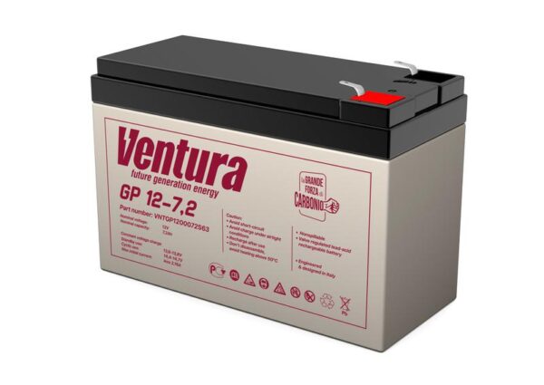 Аккумулятор 12В 7.2А.ч GP 12-7.2 Ventura (1906598)