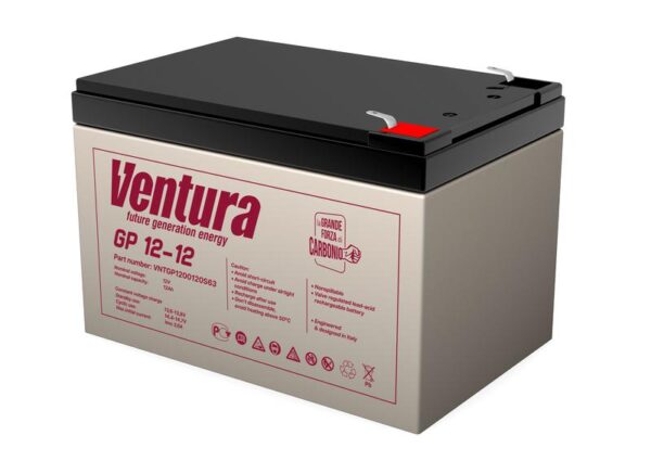 Аккумулятор 12В 12А.ч GP 12-12 Ventura (1906600)