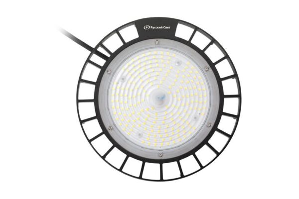 Светильник светодиодный ДСП IB 11 S 100W VW 850 BK 257х257х155мм 100Вт 5000К IP65 High Bay подвесной черн. Русский Свет 16091124344 (1971509)
