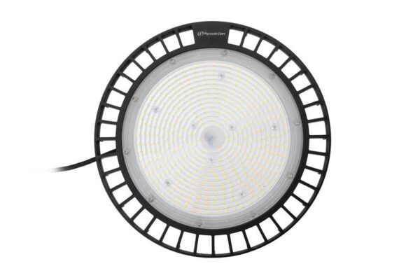 Светильник светодиодный ДСП IB 11 S 200W VW 850 BK 353х353х161мм 200Вт 5000К IP65 High Bay подвесной черн. Русский Свет 16091124351 (1971535)