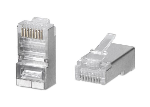 Коннектор RJ45(8P8C) кат.5E экранир. универс. (уп.100шт) TOKOV ELECTRIC TKE-CN-5E24-STP (1980860)