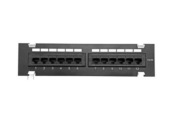 Патч-панель настенная 12 портов RJ45 UTP кат.5E TOKOV ELECTRIC TKE-WMPP-5E-1U-12P-UTP (1980876)