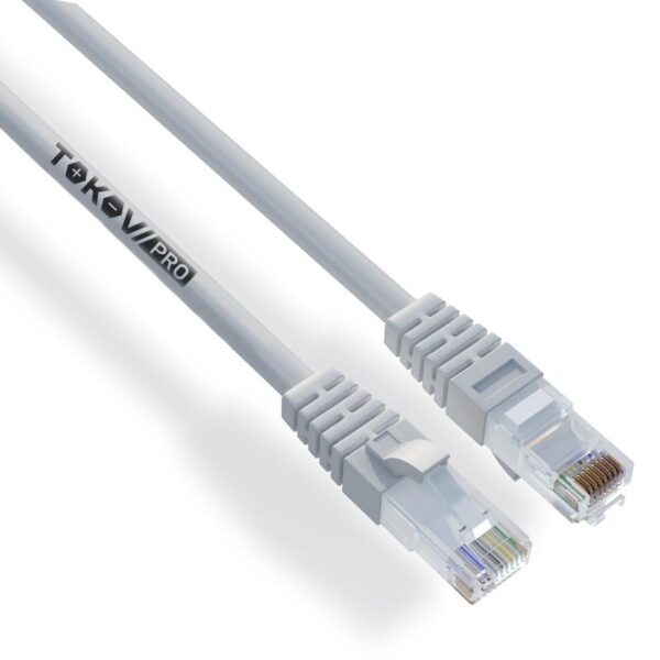 Патч-корд кат.5E U/UTP 24 AWG PVC 1м PRO TOKOV ELECTRIC TKP-PC06-5EU-CUPVC-1M (1980891)