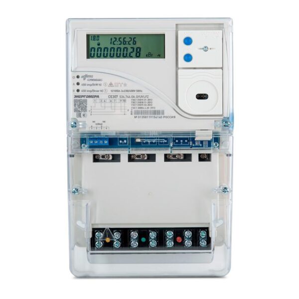 Счетчик CE307 S34.746.OA.QYUVLFZ SPds RS-485 3ф многотариф. Энергомера 101004007013543 (1981583)