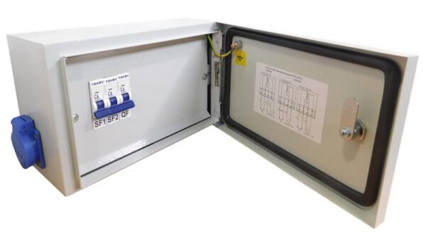 Ящик с понижающим трансформатором ЯТП 0.25 230/36 (3 авт. выкл.) IP54 TOKOV ELECTRIC TKE-TT13-36-250-54 (2028238)