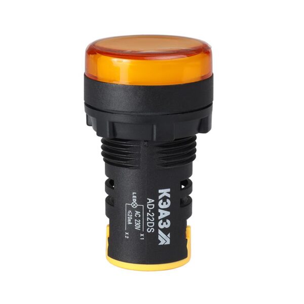 Лампа AD22DS(LED) матрица 22мм 230В желт. КЭАЗ 238573 (429743)