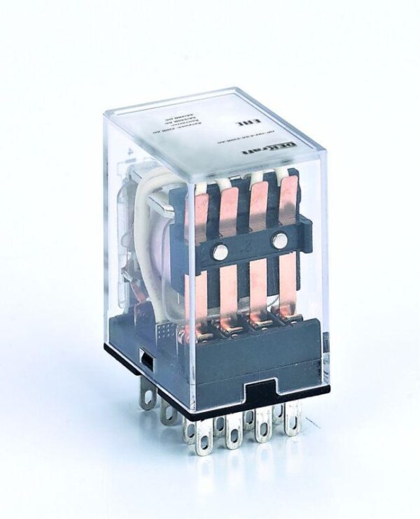 Реле промежуточное ПР-102 5А 24В DC 4 конт. с LED-индикацией DEKraft 23887DEK (1403148)