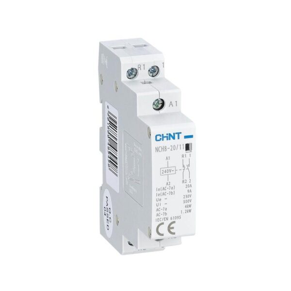 Контактор модульный NCH8-20/11 20А 1НЗ+1НО AC 220/230В 50Гц (R) CHINT 256052 (1610065)