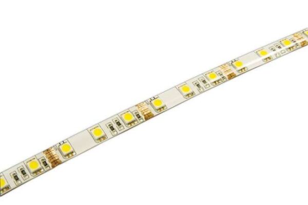Лента светодиодная PLS 5050/60-12V 14.4Вт/м 6500К холод. бел. IP65 (уп.5м) JazzWay 1000958 (262842)