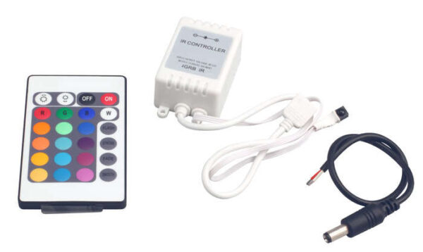 Контроллер RGB ZC-1000RC 12В 3х2А=72Вт (IR) JazzWay 3327385 (262878)