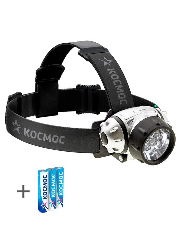 Фонарь налобный H7LED 7LED 3хAAA/R03 КОСМОС KOC-H7-LED (277361)