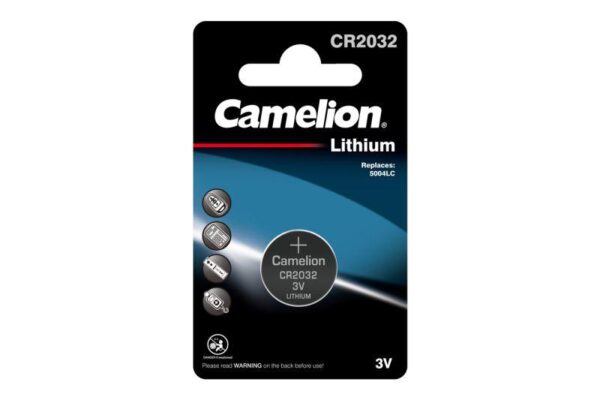 Элемент питания литиевый CR2032 BL-1 (блист.1шт) Camelion 3066 (197884)