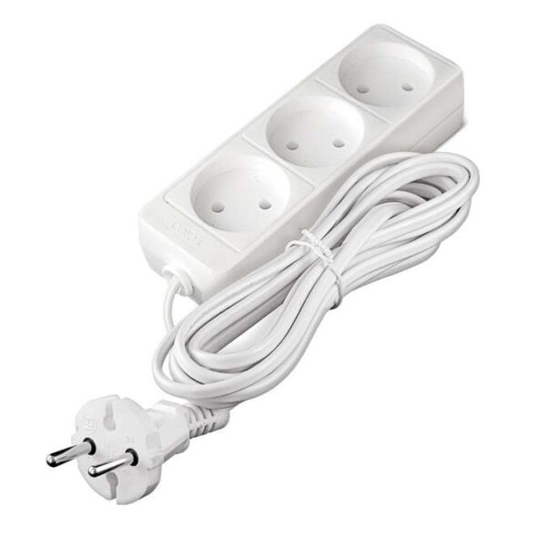 Удлинитель 3х3м без заземл. 6А IP20 1.3кВт ШВВП Союз 481S-0303 (333303)