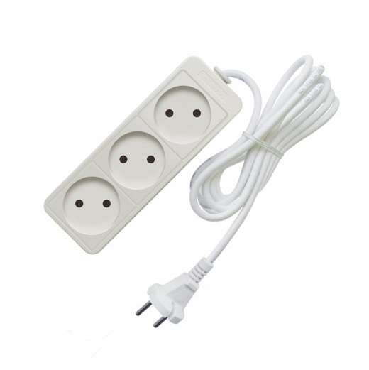 Удлинитель 3х3м без заземл. 10А IP20 2.2кВт ПВС Союз 481S-1303 (333339)