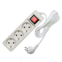 Удлинитель 3х1.5м с заземл. 16А IP20 3.5кВт ПВС с выкл. Союз 481S-8301 (333362)