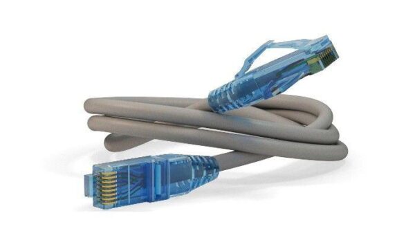 Патч-корд PC-LPM-UTP-RJ45-RJ45-C6-0.5M-LSZH-GY U/UTP кат.6 LSZH 0.5м сер. Hyperline 42235 (424329)