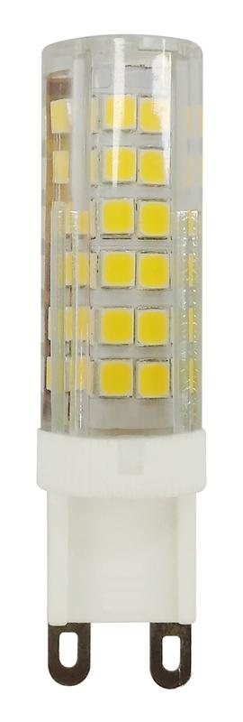 Лампа светодиодная PLED-G9 9Вт капсульная 2700К тепл. бел. G9 590лм 175-240В JazzWay 5001039 (431139)