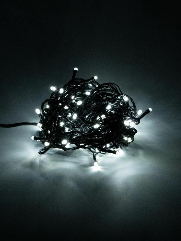 Гирлянда ILD120C-GW 120LED 12м 8 реж. бел. SHlights 4690601041883 (477505)