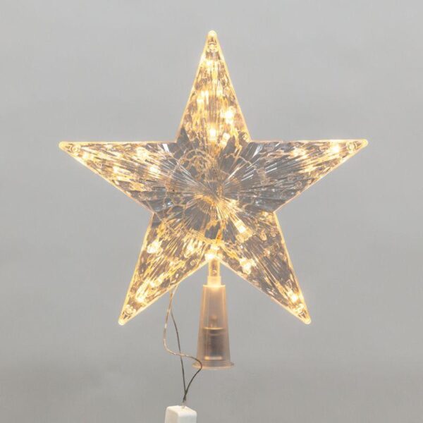 Фигура светодиодная "Звезда" 22см LED тепл. бел. 230В IP20 на елку постоян. свечение Neon-Night 501-006 (1764110)