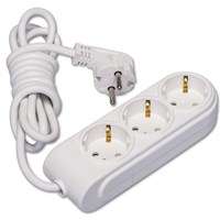 Удлинитель 3х5м с заземл. 16А IP20 защ. шторки Makel N3210063 (506796)