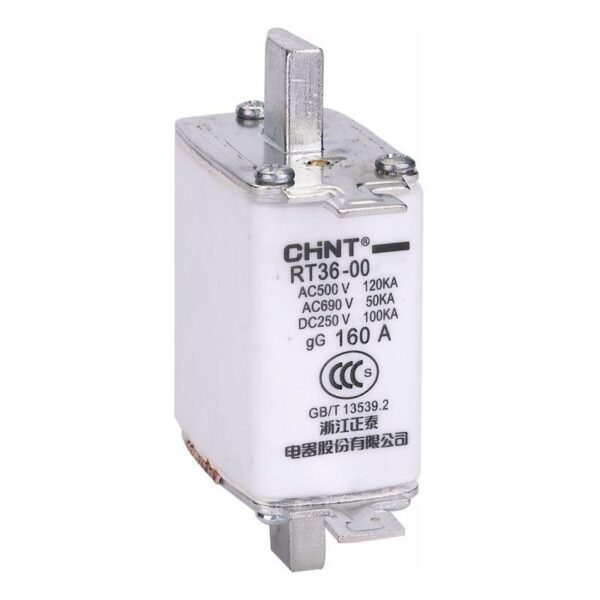 Вставка плавкая предохранителя RT36-1-250 габарит 1 250А CHINT 521189 (1611524)