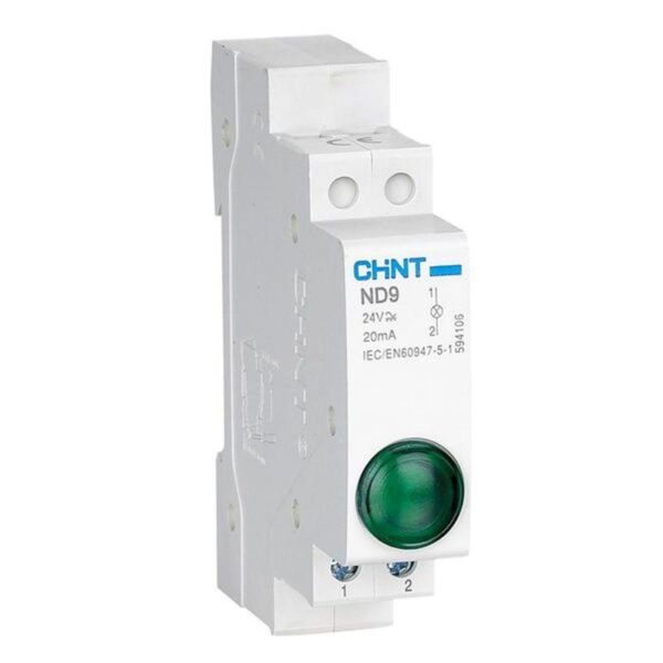 Индикатор ND9-1b AC/DC 230В (LED) (R) син. CHINT 594123 (1610117)