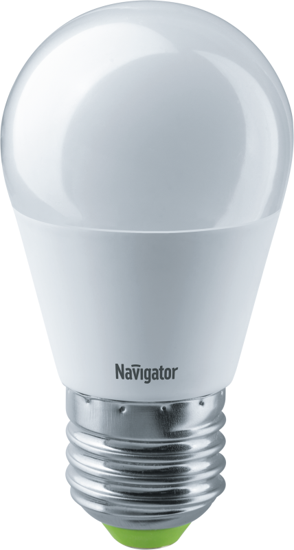 Лампа светодиодная 61 337 NLL-G45-8.5-230-4K-E27 8.5Вт шар матовая 4000К нейтр. бел. E27 680лм 176-264В Navigator 61337 (476074)