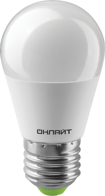 Лампа светодиодная 61 969 OLL-G45-10-230-4K-E27 10Вт шар 4000К нейтр. бел. E27 1000лм 176-264В ОНЛАЙТ 61969 (503607)