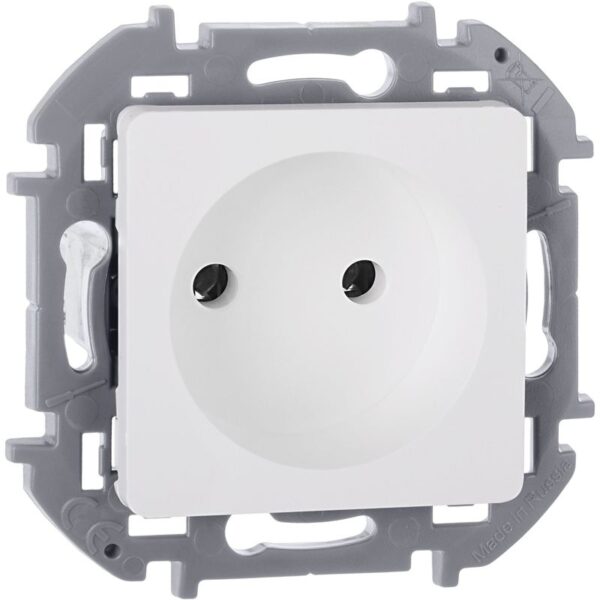 Розетка 1-м СП Inspiria 16А IP20 250В 2P механизм бел. IEK 673710 (1445253)
