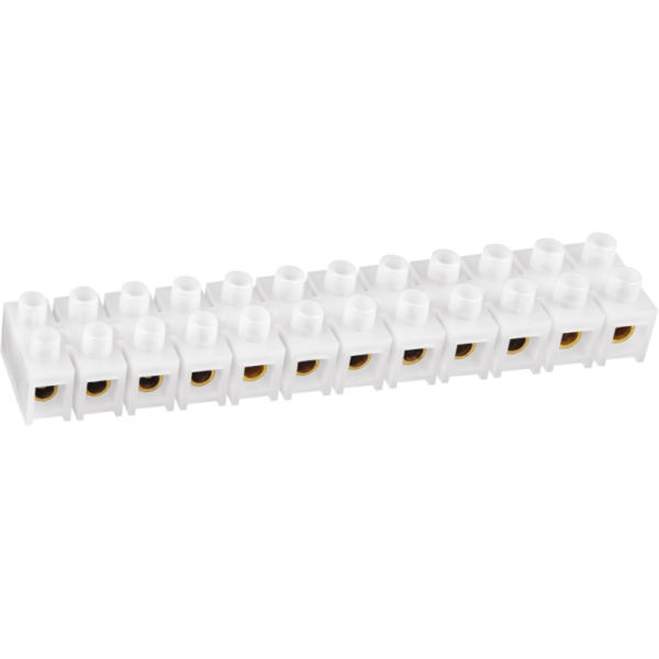 Колодка клеммная 10х35кв.мм 12 пар NTB-HPE-S12-80/WH квадратн. полиэтилен бел. NAVIGATOR 71008 (155739)