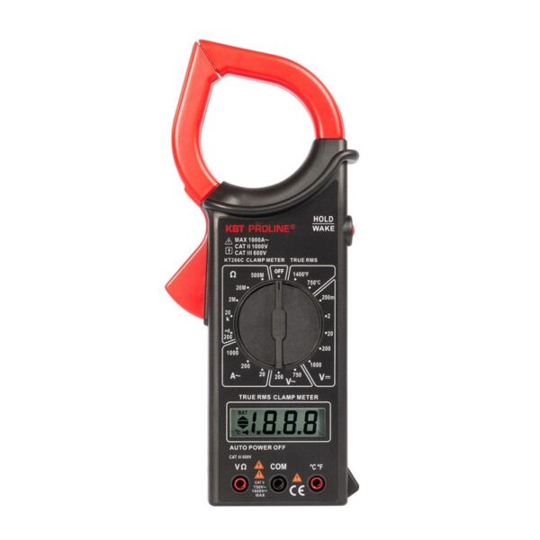 Клещи токовые цифровые KT 266C "PROLINE" КВТ 79132 (1434688)